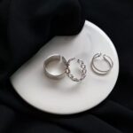 Korean Minimalist Rings Set - Image 3