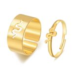 Snake Couples Ring Set - Image 3