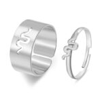 Snake Couples Ring Set - Image 2