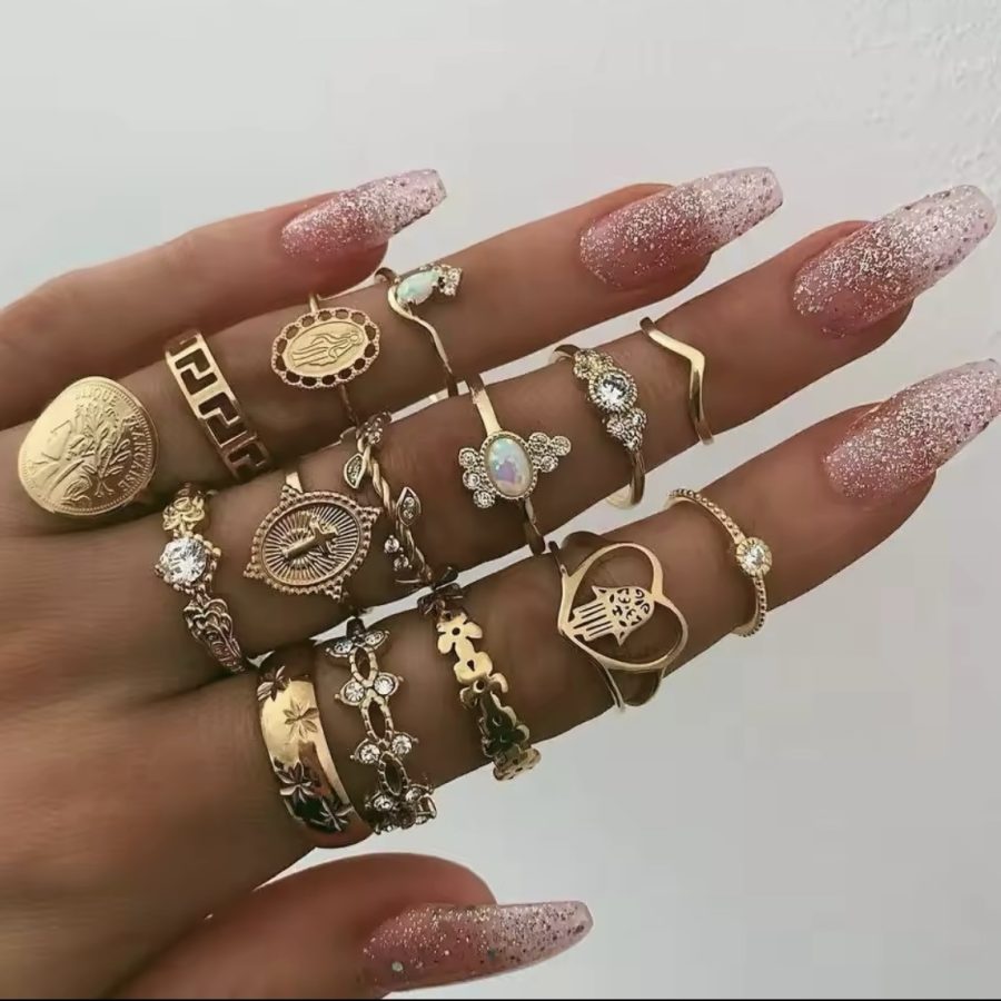 Glitz Rings Set