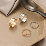 Snake Couples Ring Set