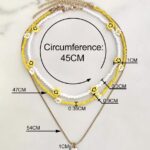 Sunshine Yellow Y2K Necklace Collection - Image 3