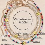 Rainbow Smiley Y2K Necklace Collection - Image 4