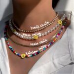Rainbow Smiley Y2K Necklace Collection - Image 3