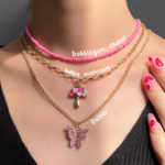 Bubblegum Mushroom Y2K Necklace Collection - Image 2