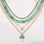 Sage Mushroom Y2K Necklace Collection - Image 3