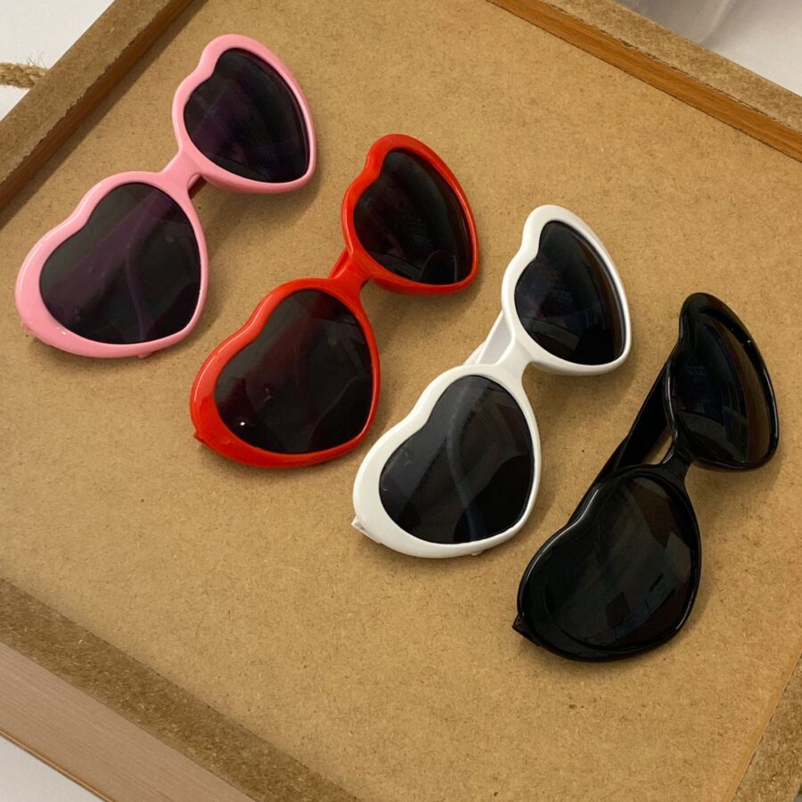 Heart Diffraction Sunglasses