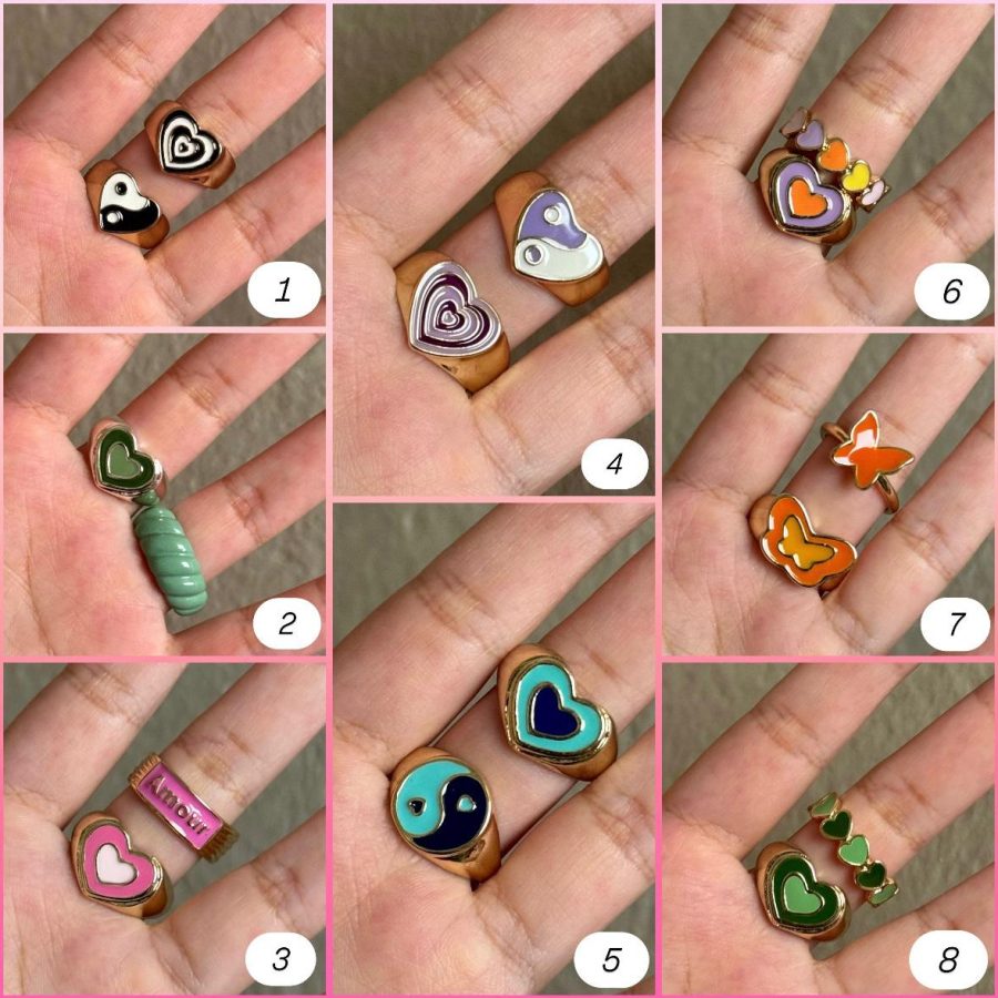 Retro Rings (Set of 2) - Image 2