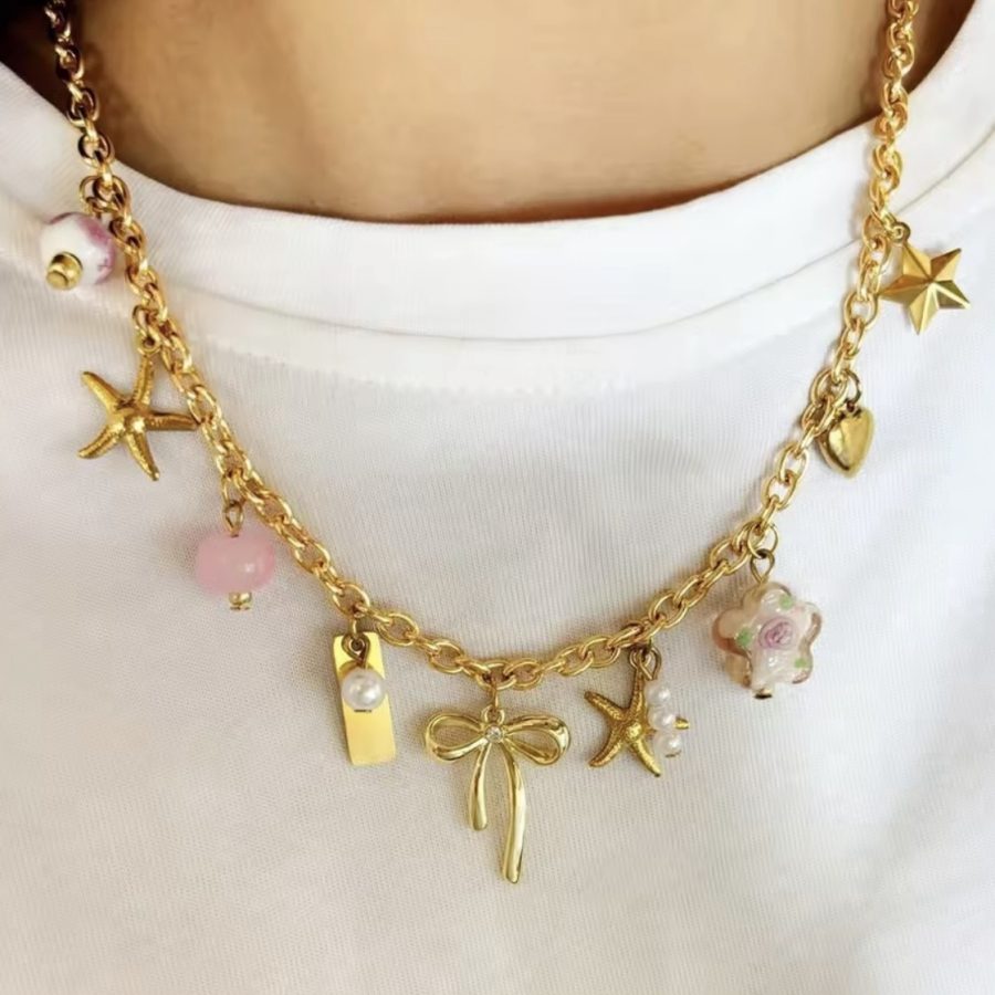 Coquette Summer Necklace (Stainless Steel)