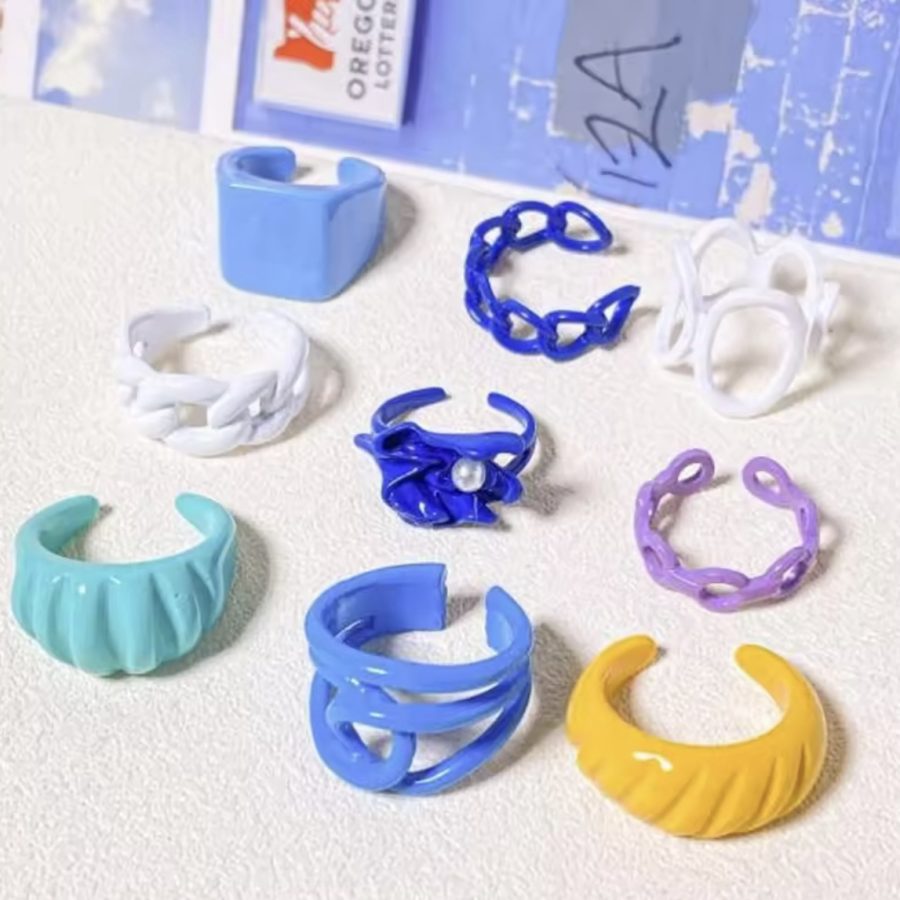 Sassy Oil Rings (Set of 9)