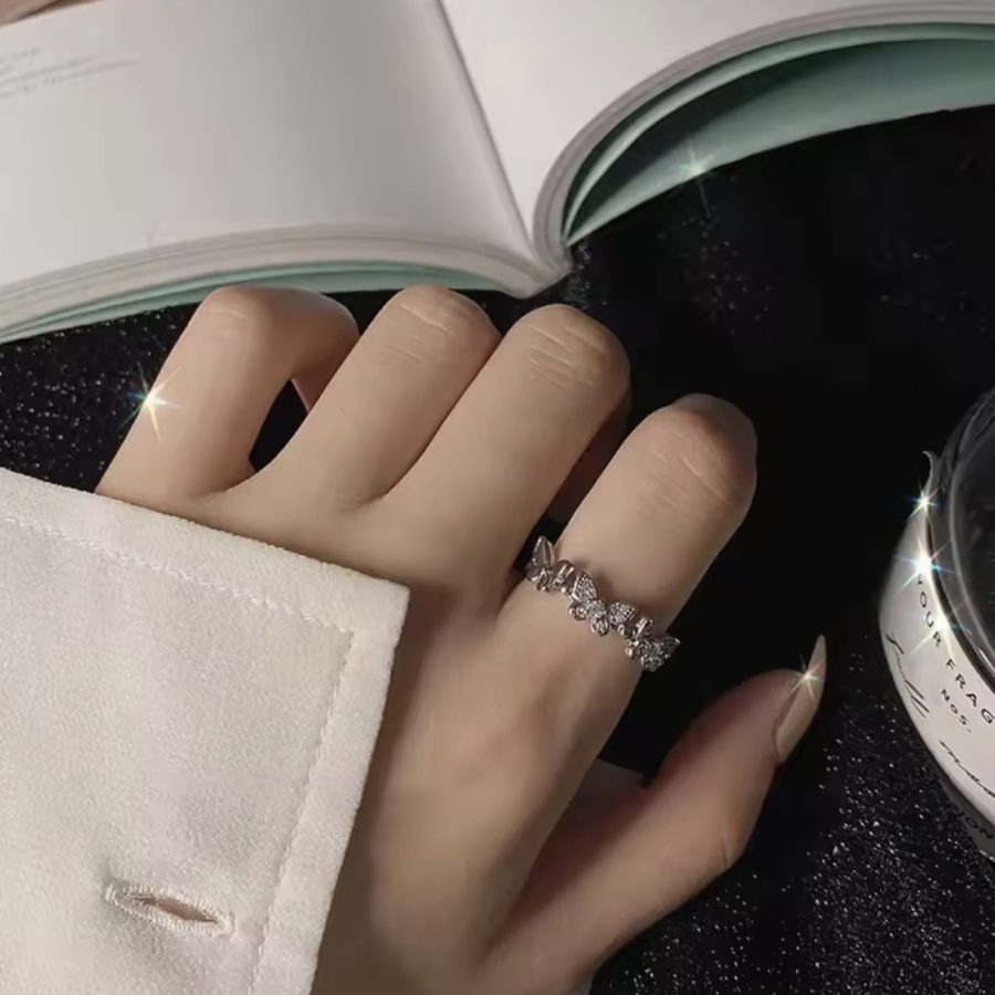 Butterfly Line Ring - Image 2