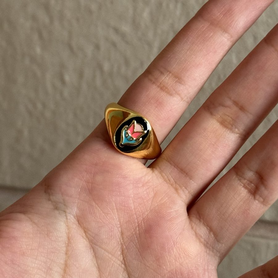 Tulip Signet Ring