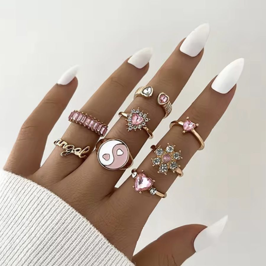 Glitz Hip Rings Set