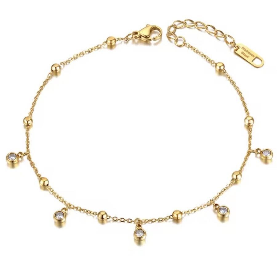 Lira Anklet (Stainless Steel)