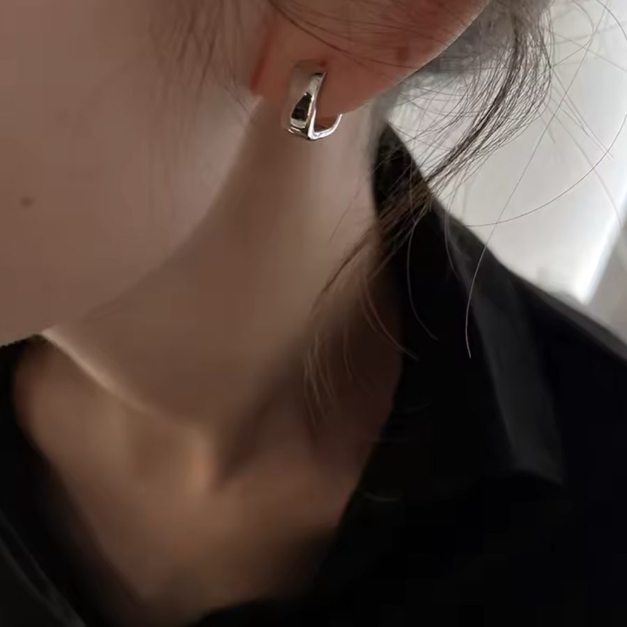 Mini Square Hoops - Image 4