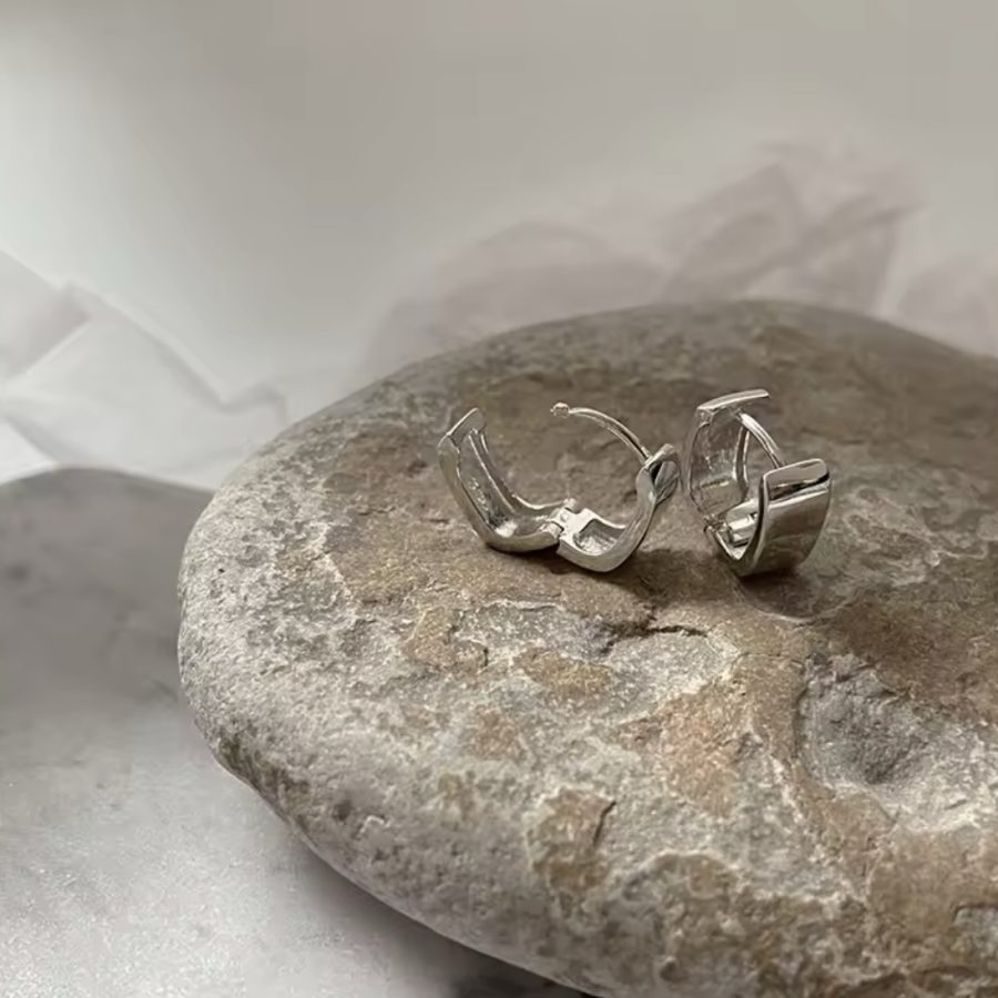 Mini Square Hoops - Image 3