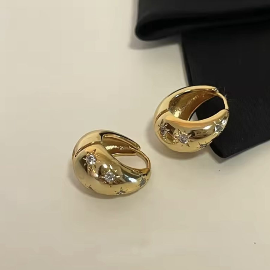 Starry Hoops (Stainless Steel) - Image 4