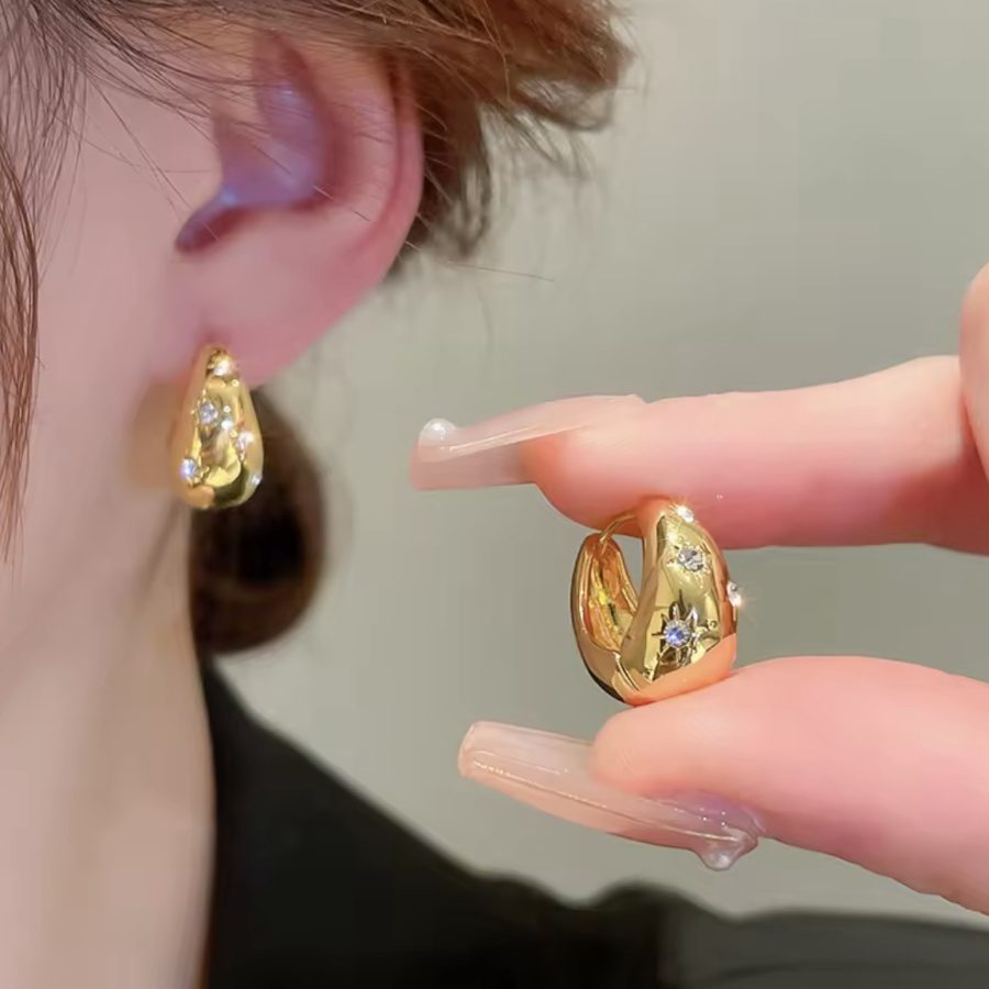 Starry Hoops (Stainless Steel) - Image 2
