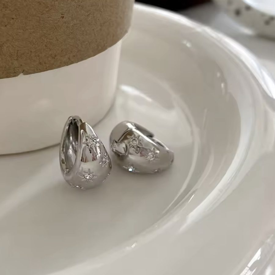 Starry Hoops (Stainless Steel) - Image 3
