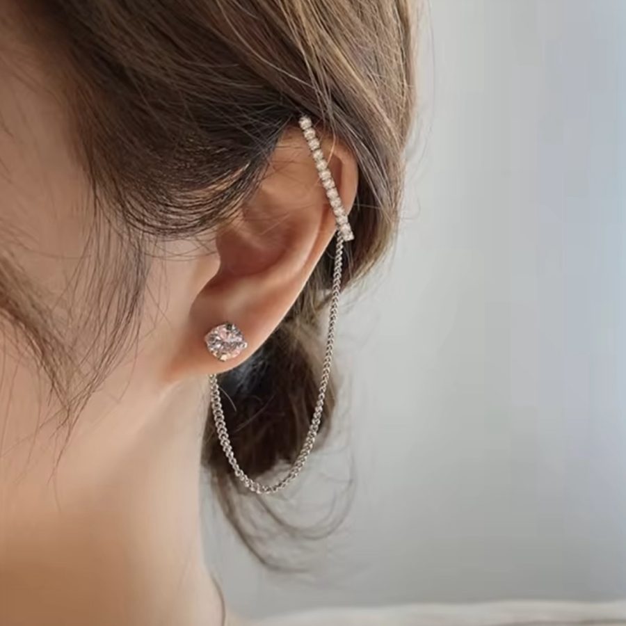 Bar Dangling Cuff (No piercing)