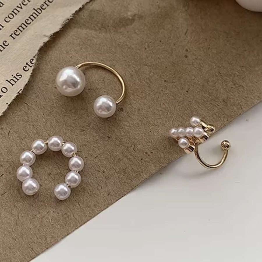Pearl Cuff Trio (No Piercing) - Image 2