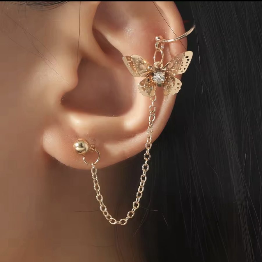 Butterfly Ear Cuff
