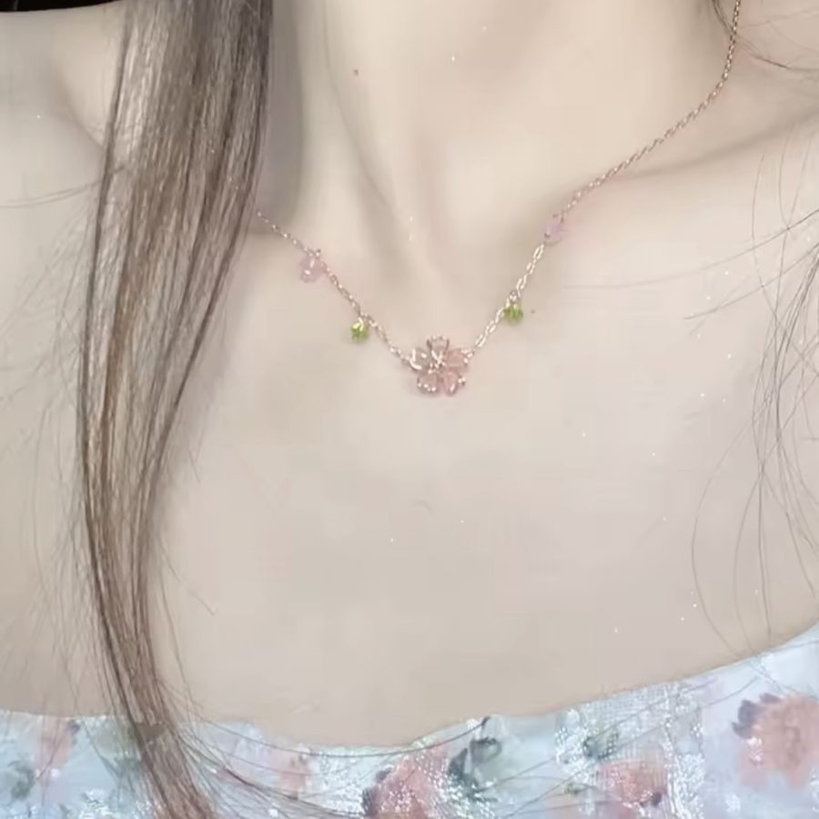 Cherry Blossom Necklace - Image 2