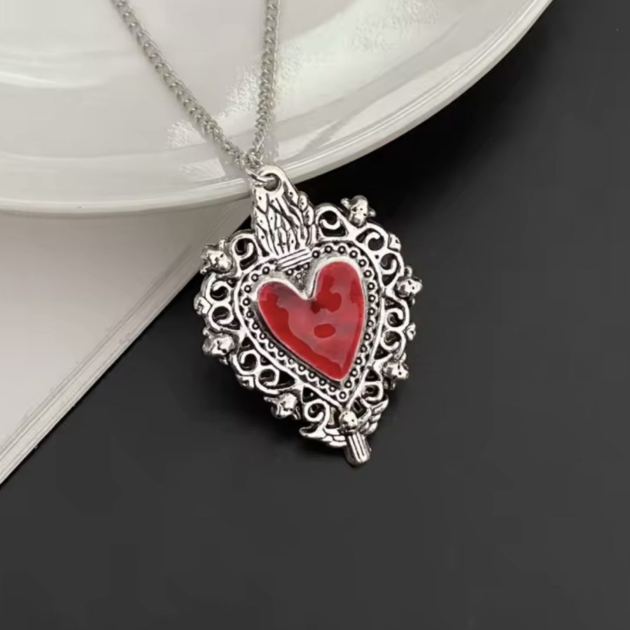 Gothic Red Necklace