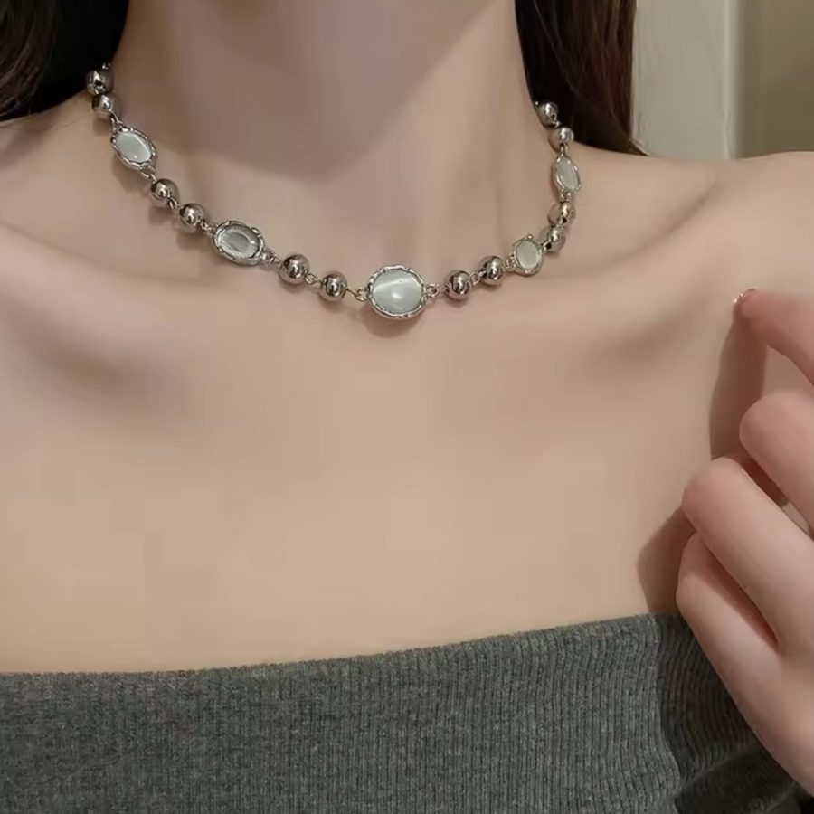 Oyster Drop Necklace